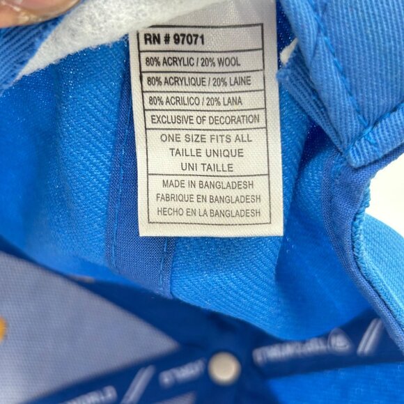 UCLA Bruins Embroidered Blue‎ Adjustable Hat By Top Of The World - Picture 5 of 10